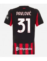 AC Milan Strahinja Pavlovic #31 Kotipaita Naisten 2025-26 Lyhythihainen